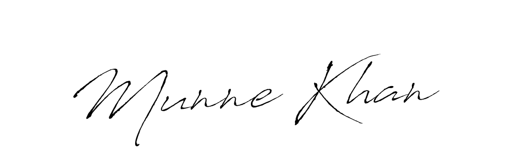 You should practise on your own different ways (Antro_Vectra) to write your name (Munne Khan) in signature. don't let someone else do it for you. Munne Khan signature style 6 images and pictures png