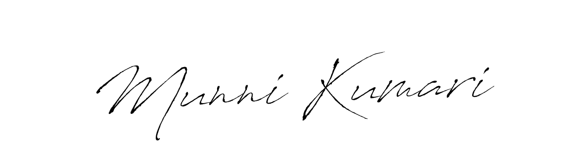 The best way (Antro_Vectra) to make a short signature is to pick only two or three words in your name. The name Munni Kumari include a total of six letters. For converting this name. Munni Kumari signature style 6 images and pictures png