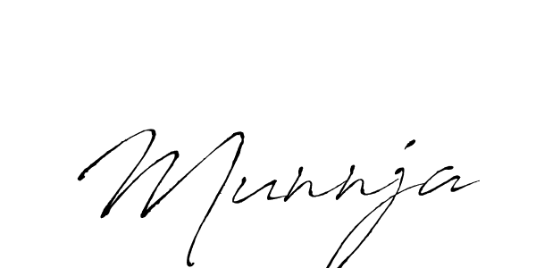 It looks lik you need a new signature style for name Munnja. Design unique handwritten (Antro_Vectra) signature with our free signature maker in just a few clicks. Munnja signature style 6 images and pictures png