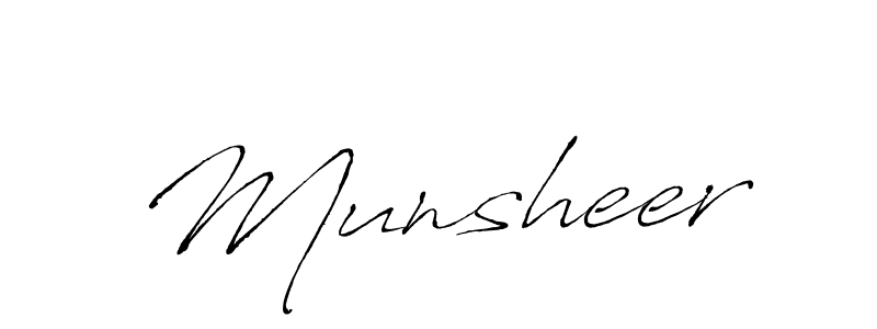How to make Munsheer name signature. Use Antro_Vectra style for creating short signs online. This is the latest handwritten sign. Munsheer signature style 6 images and pictures png