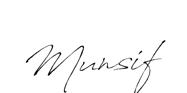 It looks lik you need a new signature style for name Munsif. Design unique handwritten (Antro_Vectra) signature with our free signature maker in just a few clicks. Munsif signature style 6 images and pictures png