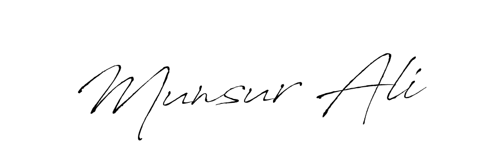 Also You can easily find your signature by using the search form. We will create Munsur Ali name handwritten signature images for you free of cost using Antro_Vectra sign style. Munsur Ali signature style 6 images and pictures png