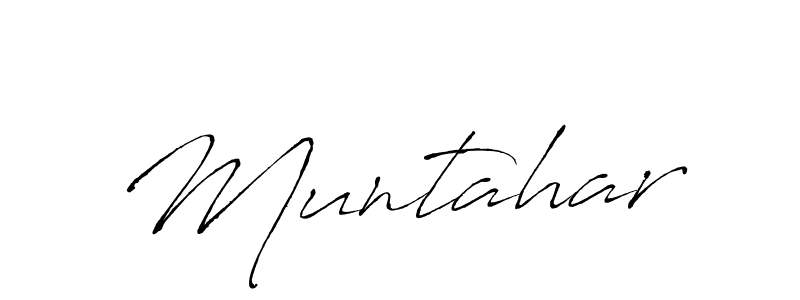 Make a beautiful signature design for name Muntahar. Use this online signature maker to create a handwritten signature for free. Muntahar signature style 6 images and pictures png