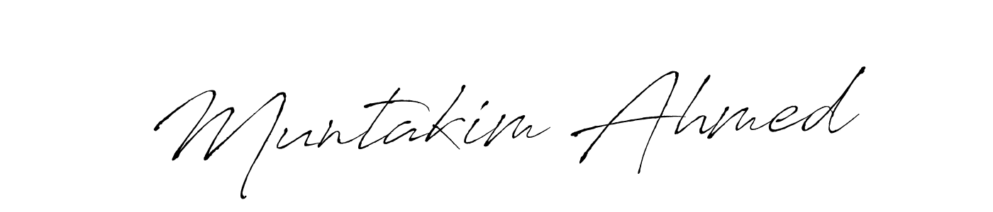 Also we have Muntakim Ahmed name is the best signature style. Create professional handwritten signature collection using Antro_Vectra autograph style. Muntakim Ahmed signature style 6 images and pictures png