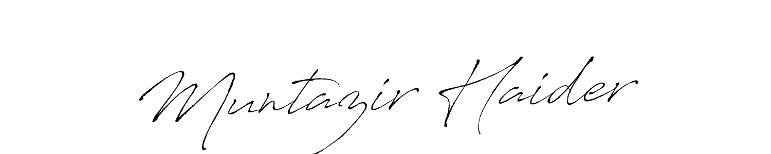 Make a short Muntazir Haider signature style. Manage your documents anywhere anytime using Antro_Vectra. Create and add eSignatures, submit forms, share and send files easily. Muntazir Haider signature style 6 images and pictures png