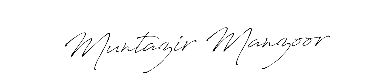 Make a beautiful signature design for name Muntazir Manzoor. Use this online signature maker to create a handwritten signature for free. Muntazir Manzoor signature style 6 images and pictures png