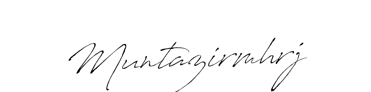 if you are searching for the best signature style for your name Muntazirmhrj. so please give up your signature search. here we have designed multiple signature styles  using Antro_Vectra. Muntazirmhrj signature style 6 images and pictures png