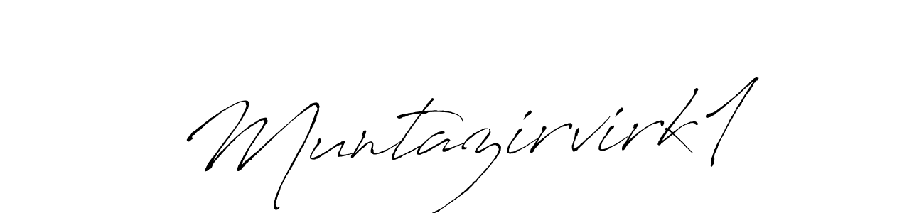 How to make Muntazirvirk1 signature? Antro_Vectra is a professional autograph style. Create handwritten signature for Muntazirvirk1 name. Muntazirvirk1 signature style 6 images and pictures png