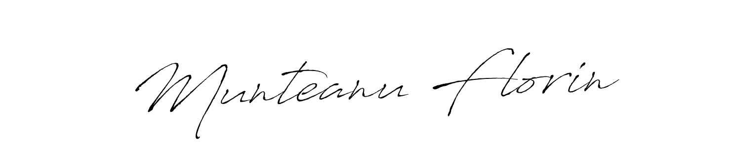 You should practise on your own different ways (Antro_Vectra) to write your name (Munteanu Florin) in signature. don't let someone else do it for you. Munteanu Florin signature style 6 images and pictures png