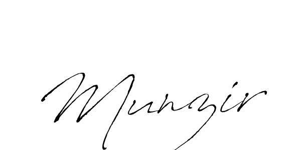 How to Draw Munzir signature style? Antro_Vectra is a latest design signature styles for name Munzir. Munzir signature style 6 images and pictures png