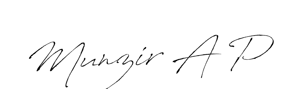 How to Draw Munzir A P signature style? Antro_Vectra is a latest design signature styles for name Munzir A P. Munzir A P signature style 6 images and pictures png