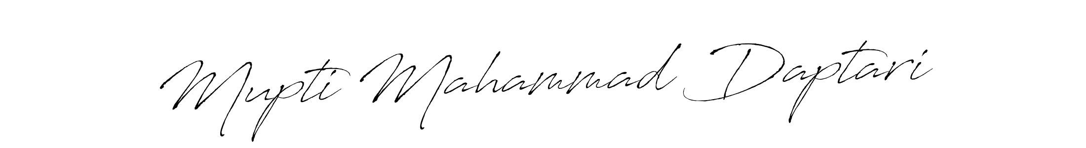 Here are the top 10 professional signature styles for the name Mupti Mahammad Daptari. These are the best autograph styles you can use for your name. Mupti Mahammad Daptari signature style 6 images and pictures png