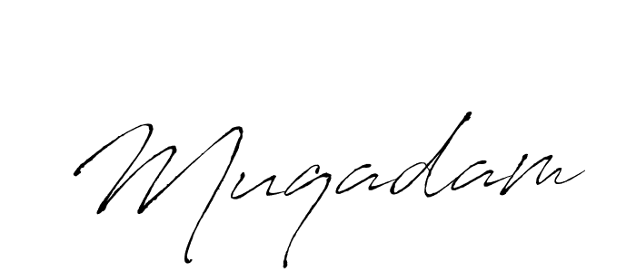 Best and Professional Signature Style for Muqadam. Antro_Vectra Best Signature Style Collection. Muqadam signature style 6 images and pictures png