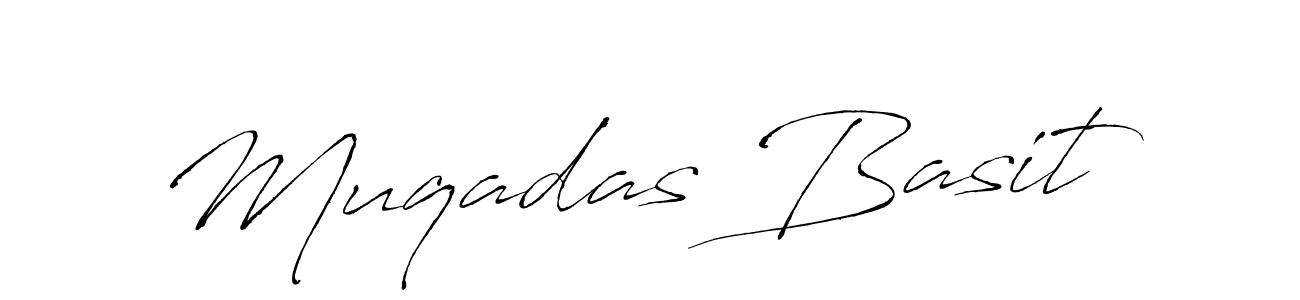 Make a beautiful signature design for name Muqadas Basit. Use this online signature maker to create a handwritten signature for free. Muqadas Basit signature style 6 images and pictures png