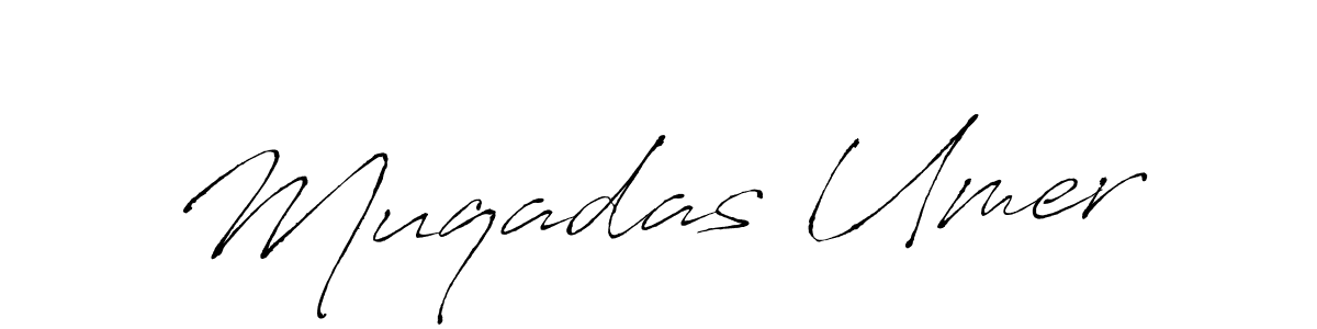 Use a signature maker to create a handwritten signature online. With this signature software, you can design (Antro_Vectra) your own signature for name Muqadas Umer. Muqadas Umer signature style 6 images and pictures png