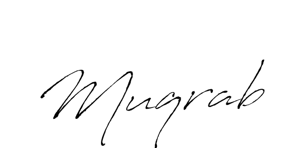 The best way (Antro_Vectra) to make a short signature is to pick only two or three words in your name. The name Muqrab include a total of six letters. For converting this name. Muqrab signature style 6 images and pictures png