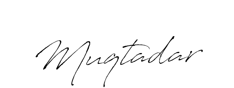 Create a beautiful signature design for name Muqtadar. With this signature (Antro_Vectra) fonts, you can make a handwritten signature for free. Muqtadar signature style 6 images and pictures png