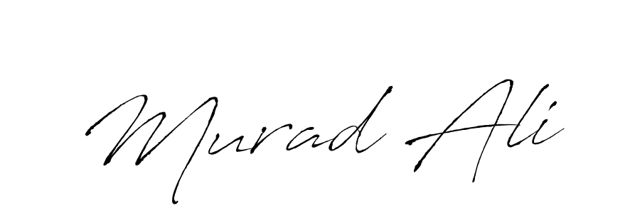 Create a beautiful signature design for name Murad Ali. With this signature (Antro_Vectra) fonts, you can make a handwritten signature for free. Murad Ali signature style 6 images and pictures png