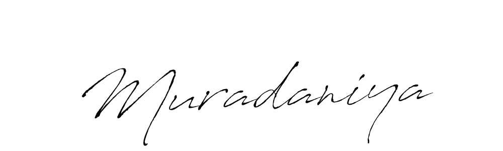 You can use this online signature creator to create a handwritten signature for the name Muradaniya. This is the best online autograph maker. Muradaniya signature style 6 images and pictures png