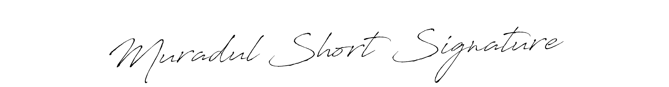 Also You can easily find your signature by using the search form. We will create Muradul Short Signature name handwritten signature images for you free of cost using Antro_Vectra sign style. Muradul Short Signature signature style 6 images and pictures png