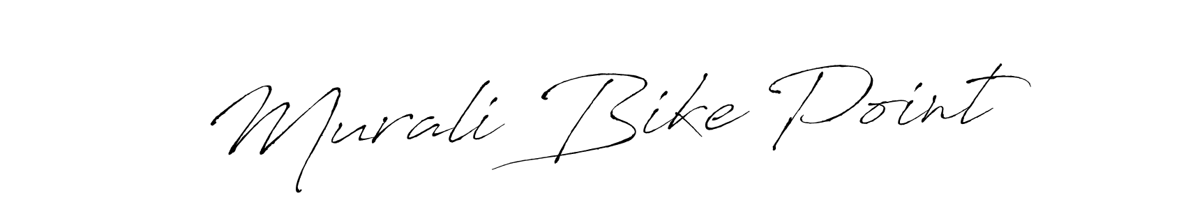 It looks lik you need a new signature style for name Murali Bike Point. Design unique handwritten (Antro_Vectra) signature with our free signature maker in just a few clicks. Murali Bike Point signature style 6 images and pictures png