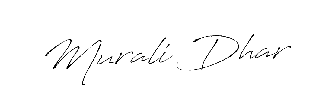Also You can easily find your signature by using the search form. We will create Murali Dhar name handwritten signature images for you free of cost using Antro_Vectra sign style. Murali Dhar signature style 6 images and pictures png