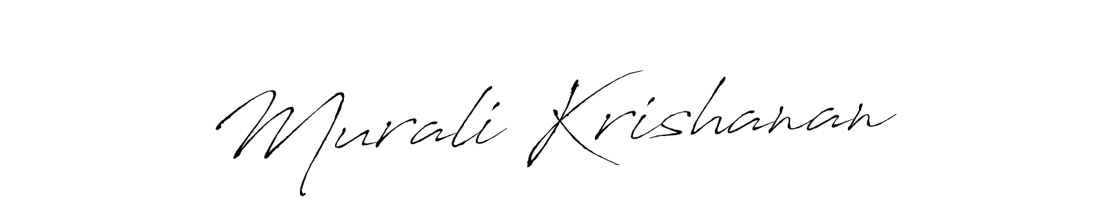 Make a beautiful signature design for name Murali Krishanan. Use this online signature maker to create a handwritten signature for free. Murali Krishanan signature style 6 images and pictures png