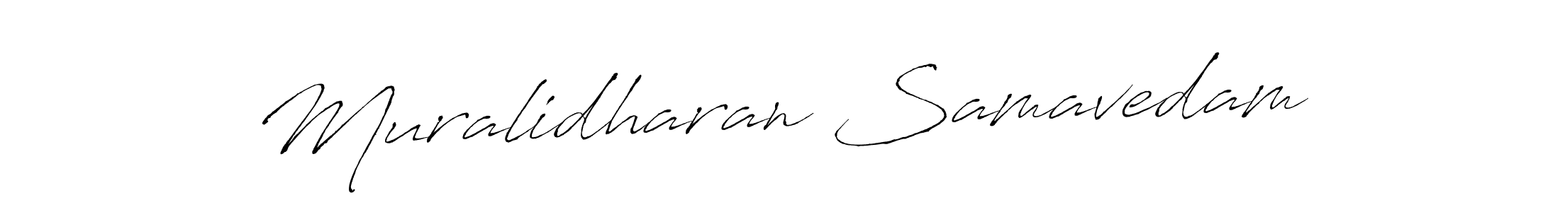 You can use this online signature creator to create a handwritten signature for the name Muralidharan Samavedam. This is the best online autograph maker. Muralidharan Samavedam signature style 6 images and pictures png