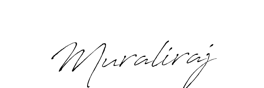 It looks lik you need a new signature style for name Muraliraj. Design unique handwritten (Antro_Vectra) signature with our free signature maker in just a few clicks. Muraliraj signature style 6 images and pictures png