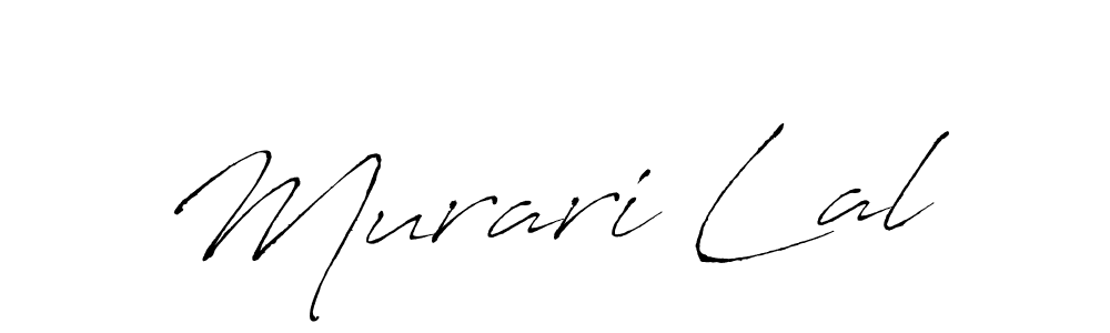 You should practise on your own different ways (Antro_Vectra) to write your name (Murari Lal) in signature. don't let someone else do it for you. Murari Lal signature style 6 images and pictures png