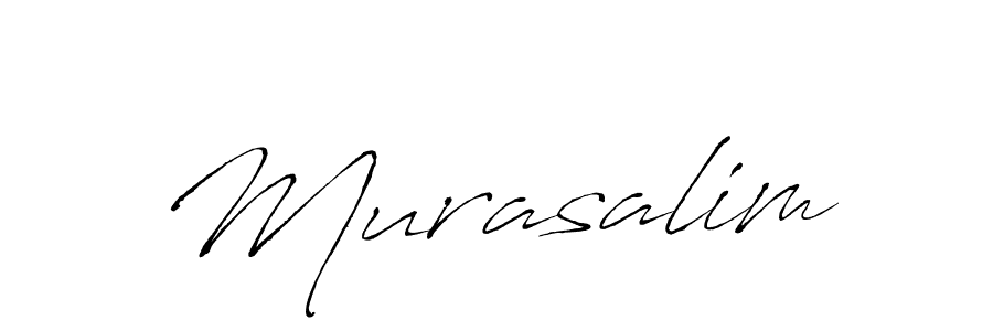 Design your own signature with our free online signature maker. With this signature software, you can create a handwritten (Antro_Vectra) signature for name Murasalim. Murasalim signature style 6 images and pictures png