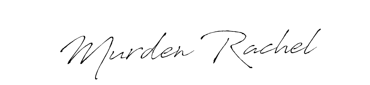 You should practise on your own different ways (Antro_Vectra) to write your name (Murden Rachel) in signature. don't let someone else do it for you. Murden Rachel signature style 6 images and pictures png