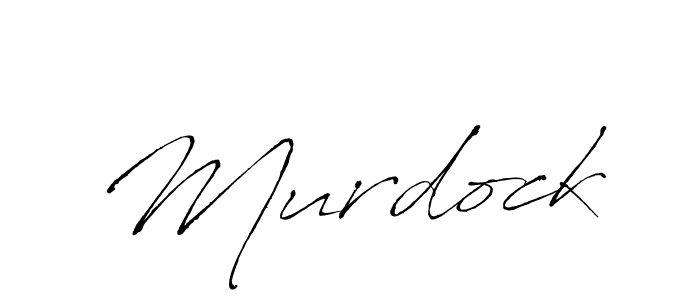 You should practise on your own different ways (Antro_Vectra) to write your name (Murdock) in signature. don't let someone else do it for you. Murdock signature style 6 images and pictures png