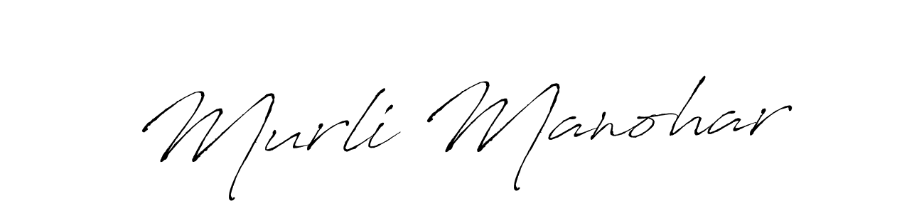 How to Draw Murli Manohar signature style? Antro_Vectra is a latest design signature styles for name Murli Manohar. Murli Manohar signature style 6 images and pictures png