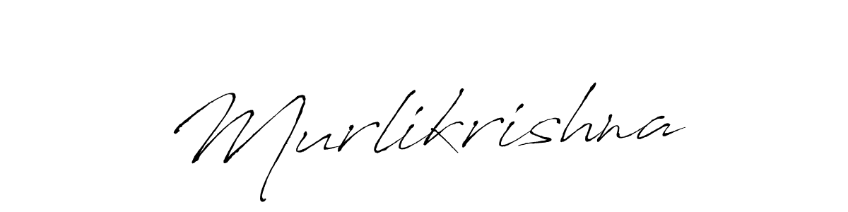 if you are searching for the best signature style for your name Murlikrishna. so please give up your signature search. here we have designed multiple signature styles  using Antro_Vectra. Murlikrishna signature style 6 images and pictures png