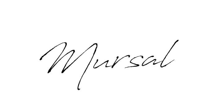 Antro_Vectra is a professional signature style that is perfect for those who want to add a touch of class to their signature. It is also a great choice for those who want to make their signature more unique. Get Mursal  name to fancy signature for free. Mursal  signature style 6 images and pictures png