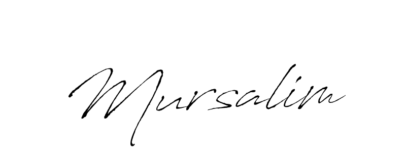 Also You can easily find your signature by using the search form. We will create Mursalim name handwritten signature images for you free of cost using Antro_Vectra sign style. Mursalim signature style 6 images and pictures png