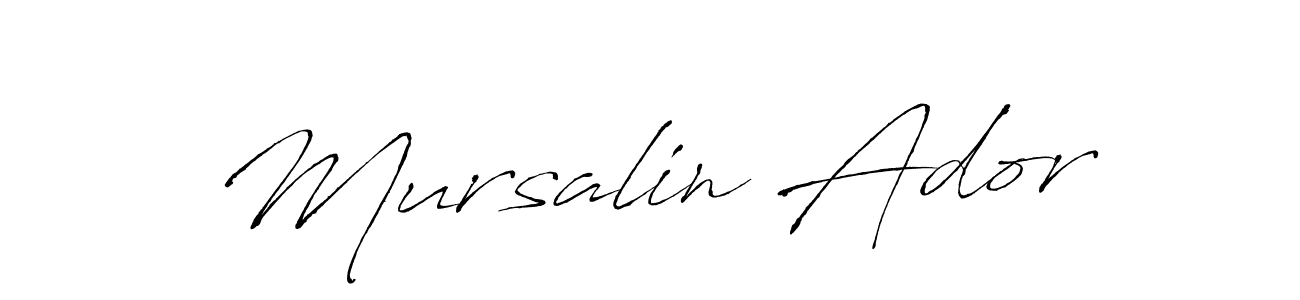 How to Draw Mursalin Ador signature style? Antro_Vectra is a latest design signature styles for name Mursalin Ador. Mursalin Ador signature style 6 images and pictures png