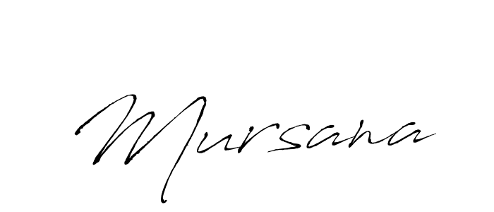 Make a beautiful signature design for name Mursana. With this signature (Antro_Vectra) style, you can create a handwritten signature for free. Mursana signature style 6 images and pictures png