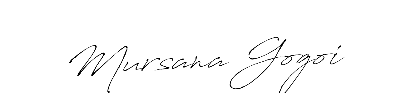 Antro_Vectra is a professional signature style that is perfect for those who want to add a touch of class to their signature. It is also a great choice for those who want to make their signature more unique. Get Mursana Gogoi name to fancy signature for free. Mursana Gogoi signature style 6 images and pictures png