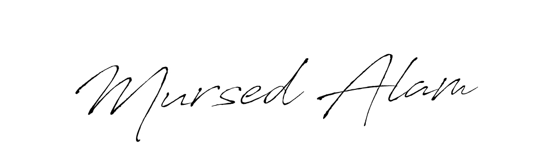 if you are searching for the best signature style for your name Mursed Alam. so please give up your signature search. here we have designed multiple signature styles  using Antro_Vectra. Mursed Alam signature style 6 images and pictures png