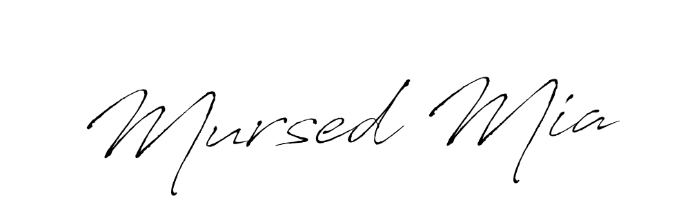 Check out images of Autograph of Mursed Mia name. Actor Mursed Mia Signature Style. Antro_Vectra is a professional sign style online. Mursed Mia signature style 6 images and pictures png