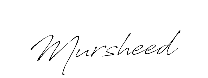 Make a beautiful signature design for name Mursheed. Use this online signature maker to create a handwritten signature for free. Mursheed signature style 6 images and pictures png