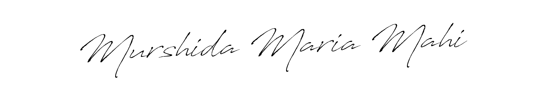 Similarly Antro_Vectra is the best handwritten signature design. Signature creator online .You can use it as an online autograph creator for name Murshida Maria Mahi. Murshida Maria Mahi signature style 6 images and pictures png