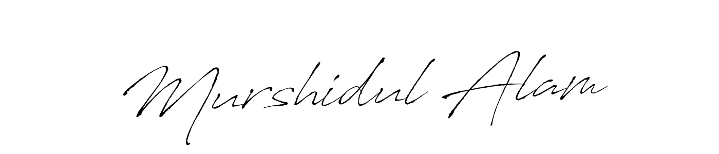 It looks lik you need a new signature style for name Murshidul Alam. Design unique handwritten (Antro_Vectra) signature with our free signature maker in just a few clicks. Murshidul Alam signature style 6 images and pictures png