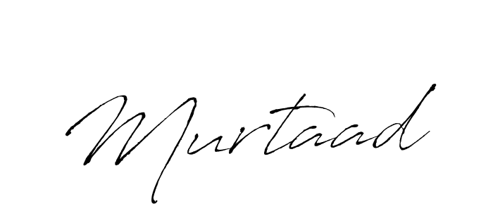 How to make Murtaad signature? Antro_Vectra is a professional autograph style. Create handwritten signature for Murtaad name. Murtaad signature style 6 images and pictures png