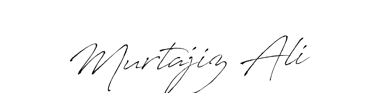 How to make Murtajiz Ali signature? Antro_Vectra is a professional autograph style. Create handwritten signature for Murtajiz Ali name. Murtajiz Ali signature style 6 images and pictures png