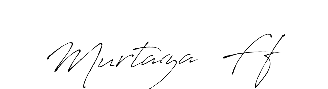 Use a signature maker to create a handwritten signature online. With this signature software, you can design (Antro_Vectra) your own signature for name Murtaza  Ff. Murtaza  Ff signature style 6 images and pictures png