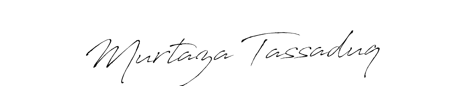 You should practise on your own different ways (Antro_Vectra) to write your name (Murtaza Tassaduq) in signature. don't let someone else do it for you. Murtaza Tassaduq signature style 6 images and pictures png