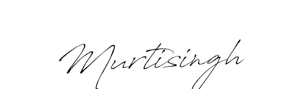 How to make Murtisingh signature? Antro_Vectra is a professional autograph style. Create handwritten signature for Murtisingh name. Murtisingh signature style 6 images and pictures png